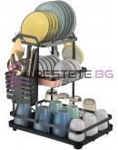 Сушилник за мивка 3 етажа с канал за оттичане